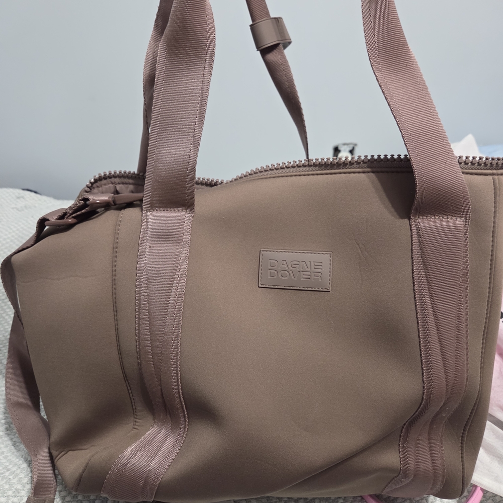 Dagne Dover Taupe Tote Bag